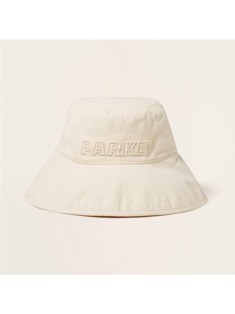 Parke x target Cream Embroidered Bucket Hat